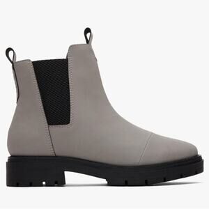 Toms Chelsea Lug Boots Women’s Off White Size 6.5